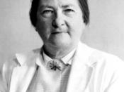 National Library of Medicine photo of Dorothy Hansine Andersen. Andersen first described cystic fibrosis in 1938.