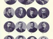 English: Photo of the members of Second Provisional Government of Russia (6th of August - 8th of October 1917).