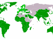 Current members of the World Trade Organisation.