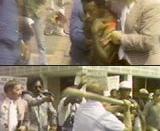 Violence at a Ku Klux Klan march in Mobile, Alabama, 1977 Source: http://www.buyoutfootage.com/pages/titles/pd_na_057.html These are stills from a public domain film, which are used as samples by a stock footage company that sells the entire film on video