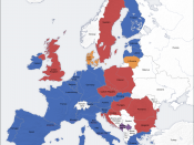 English: Economic and Monetary Union, map en