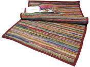 Durry - recycled silk rug