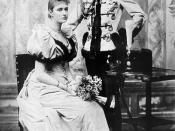 English: Engagement official picture of Tsar Nicholas II and Alexandra Feodorovna