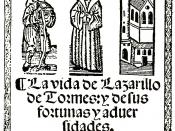 Español: La vida de Lazarillo de Tormes, y de sus fortunas y aduersidades. Burgos, Juan de Junta, 1554.