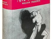 An example of the modern hardcover book with dust jacket: The first edition of William Faulkner's 1929 novel The Sound and the Fury