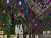 Players interacting in Ultima Online, a classic MMORPG.