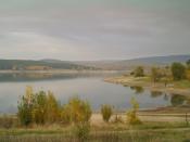 The Simferopol Reservoir in Ukraine.