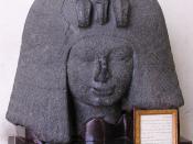 Granite head of queen Tiye