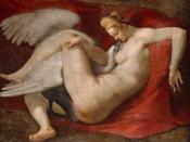 Leda and the Swan, a 16th century copy after a lost painting by Michelangelo (National Gallery, London)
