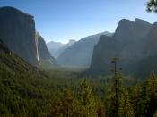 Yosemite Valley in the morning