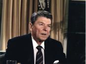 U.S. President Ronald Reagan's Oval Office address to the nation after the shuttle disaster.