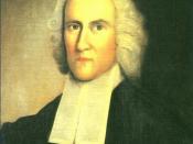 Rev. Jonathan Edwards, a leader of the Great Awakening, is still remembered for his sermon 