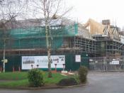 English: New Care Home on the Wergs Road A major new residential and care home for Sunrise Senior Living is taking shape, adjacent to the Wrottesley Park Nursing Home.