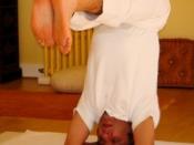 Yoga postures PrepSirsasana