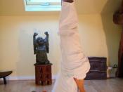 Yoga postures sarvangasana
