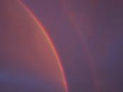 Test iPhone Flickr App to upload Alexander's dark band Double Rainbow