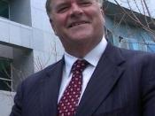 Photo of Kim Beazley, taken at Parliament House, Canberra, July 2004.