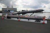 Cruise missile BrahMos shown on IMDS-2007