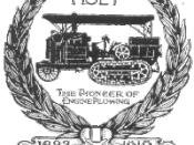 English: Logo for the Holt Manufacturing Company of Stockton, California in 1912 (the company's first logo as it appeared on a 25th anniversary sales brochure).