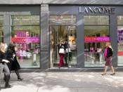 English: Exterior shot of Lancome Boutique on NYC's Upper West Side