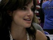 English: Actress Erica Durance – Comic-Con 2009 - Smallville - San Diego, Calif. - July 26, 2009