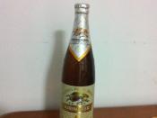 Kirin beer bottle, from Japan