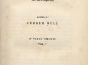 English: Title page, first edition, en:Jane Eyre.