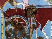 Tiryns chariot fresco
