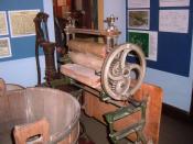 English: Mangle at the Somerset Rural Life Museum
