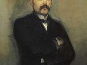 Portrait of Clemenceau by Edouard Manet, c. 1879–80.