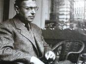 Jean-Paul Sartre (um 1950)