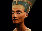 Bust of queen Nefertiti in the Neues Museum, Berlin Español: Busto de la reina Nefertiti en el Neues Museum, Berlin