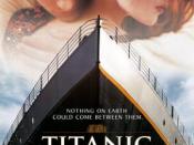 Star-crossed lovers. The poster was fashioned after Titanic ' s.