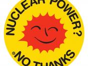 English: Anti nuclear power movement's Smiling Sun logo 