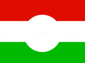 Hungarian Revolution Flag of 1956