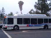 English: Riverside Transit Agency #2144 as route 16 south, at Central & Canyon Crest