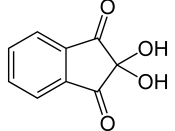 Skeletal formula of ninhydrin