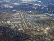 English: Minneapolis-St. Paul International Airport from the air in November