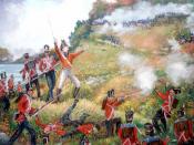 General Isaac Brock leading the charge.