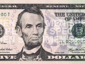 New five dollar bill debuts March 13, 2008.