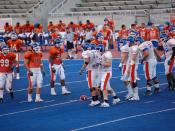 Boise State broncos scrimmage