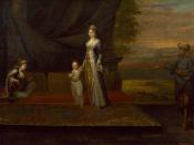 Lady Mary Wortley Montagu with her son, Edward Wortley Montagu, and attendants, by Jean Baptiste Vanmour (died 1737). See source website for additional information. This set of images was gathered by User:Dcoetzee from the National Portrait Gallery, Londo