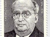 Deutsch: DDR-Briefmarke von Friedrich Ebert junior