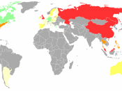English: Privacy International 2006 privacy ranking