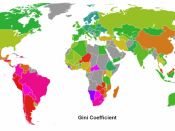 Gini Coefficient World Human Development Report 2007-2008