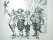 English: The Three Musketeers by Alexandre Dumas (illustration of the Appleton edition).