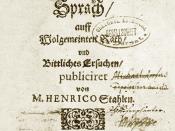 Estonian Grammar by Heinrich Stahl, published 1637 in Reval (Tallinn)