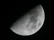 The Moon is the most common major object viewed in the night sky.
