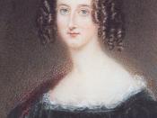 English: The Honourable Augusta Byron, later The Honourable Augusta Leigh (January 26, 1783 - October 12, 1851), was the half-sister of Lord Byron.