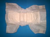 English: Disposable diaper, size 12-25kg/26-55lb.